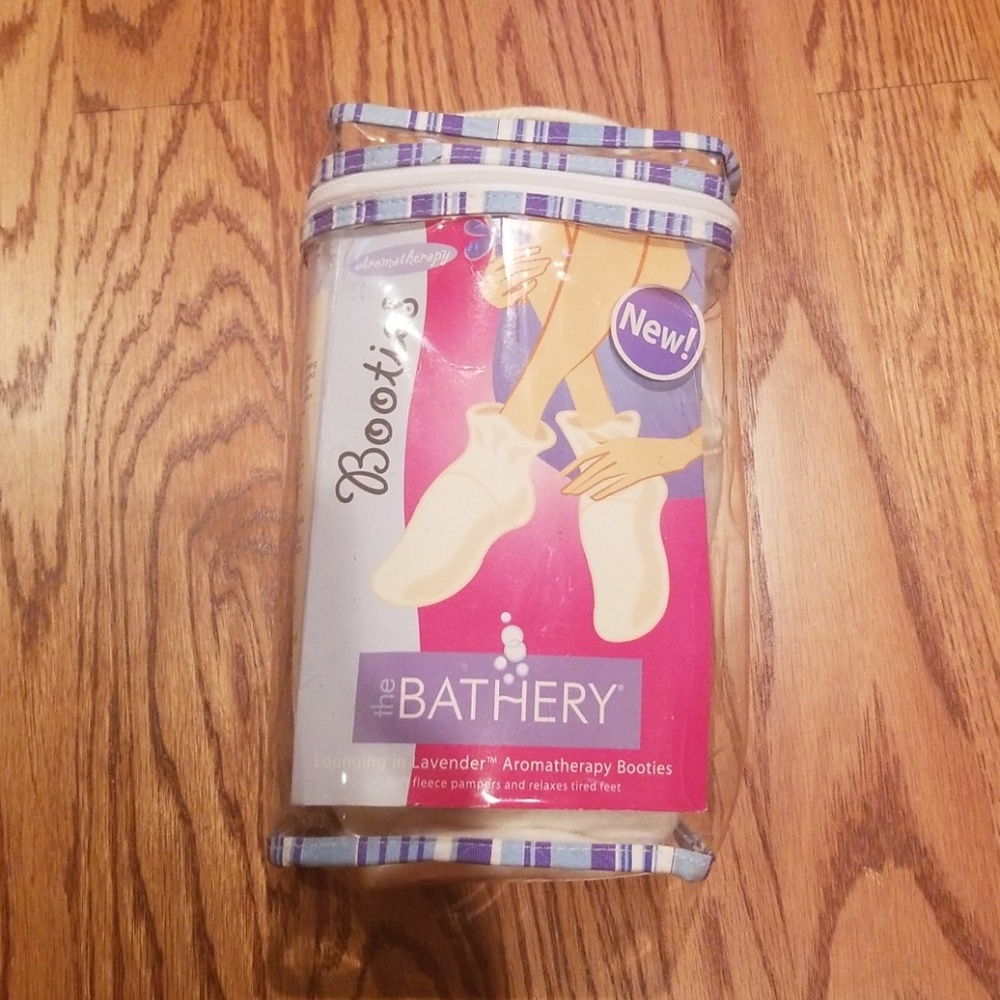 NEW lavender aromatherapy heated booties